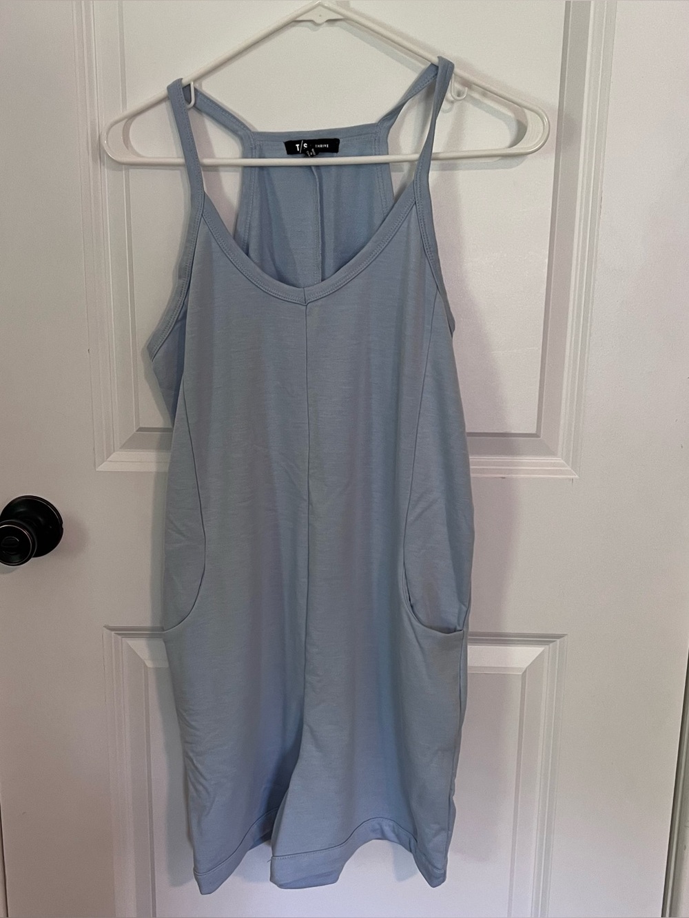 Thrive Blue Lounge Romper